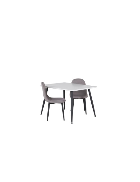 Matgrupp Polar med Polar matstolar, 80 × 60 cm