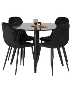 Matgrupp Plaza med Polar matstolar