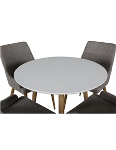 Matgrupp Polar med Plaza matstolar 2
