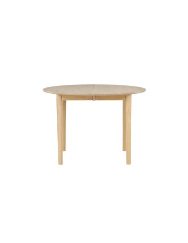 Runt matbord Gilda, Ø110 cm, Vitlaserad