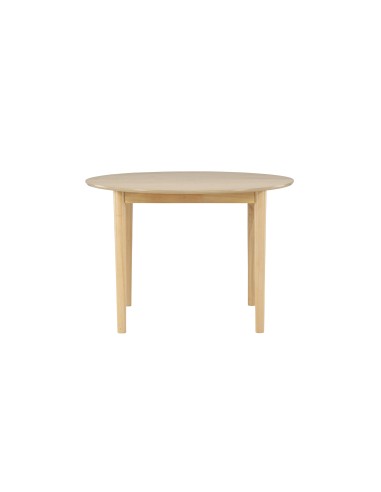 Runt matbord Gilda, Ø110 cm, Vitlaserad