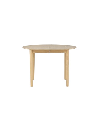 Runt matbord Gilda, Ø110 cm, Vitlaserad