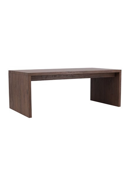 Matbord Evone, 200 × 100 cm, Mocca