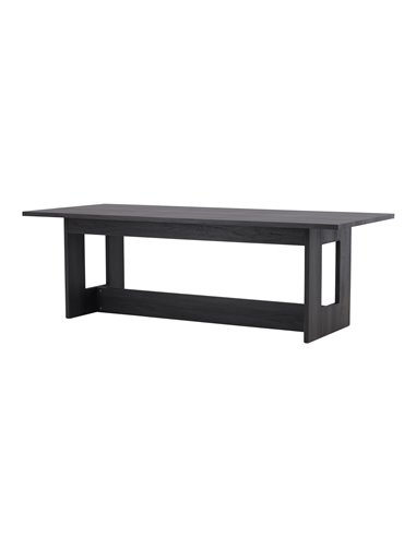 Matbord Milly, 235 × 100 cm, Svart