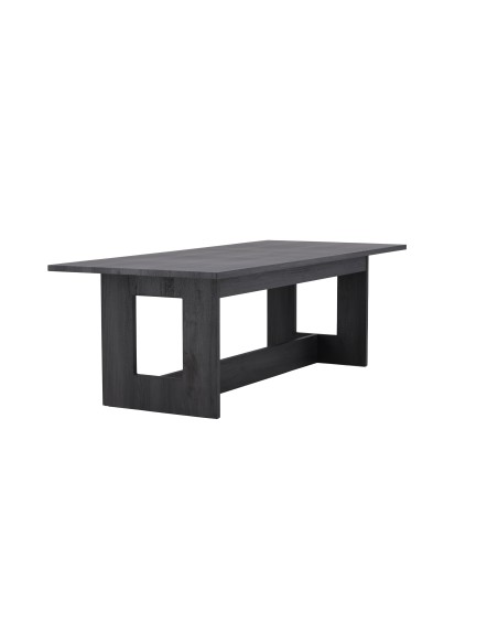 Matbord Milly, 235 × 100 cm, Svart