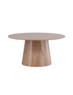 Runt matbord Lanzo, Ø150 cm, Natur 2