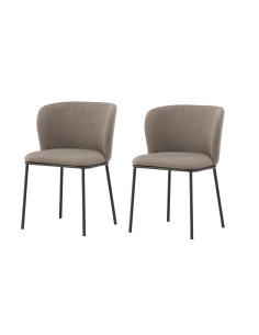Matstol Edina, Brun/Svart 2