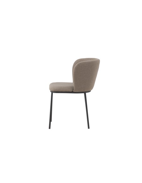 Matstol Edina, Brun/Svart