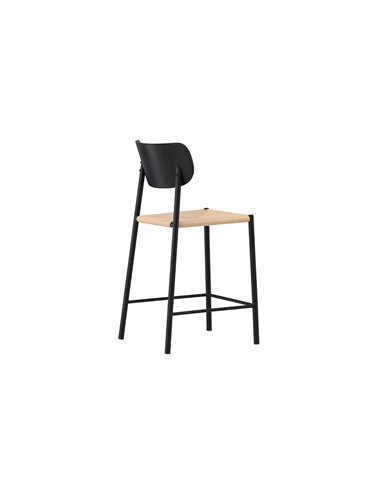 Barstol Polly, Beige/Svart