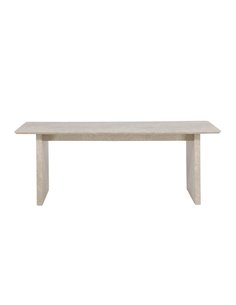 Matbord Vail, 200 × 100 cm, Beige