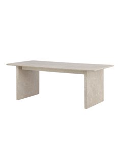 Matbord Vail, 200 × 100 cm, Beige 2