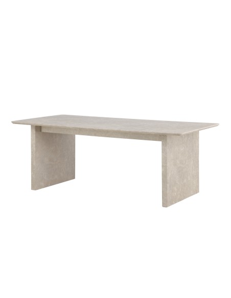 Matbord Vail, 200 × 100 cm, Beige
