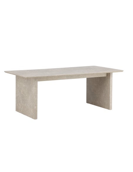 Matbord Vail, 200 × 100 cm, Beige