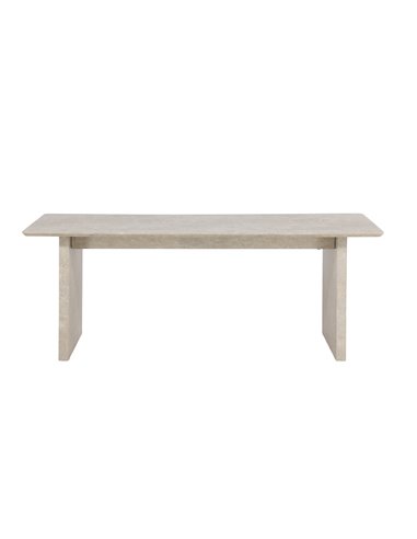 Matbord Vail, 200 × 100 cm, Beige
