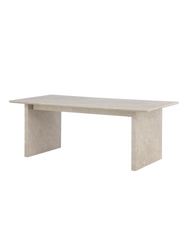 Matbord Vail, 200 × 100 cm, Beige