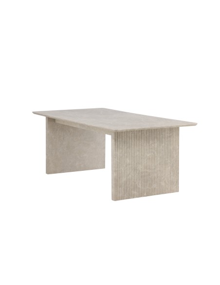 Matbord Vail, 200 × 100 cm, Beige