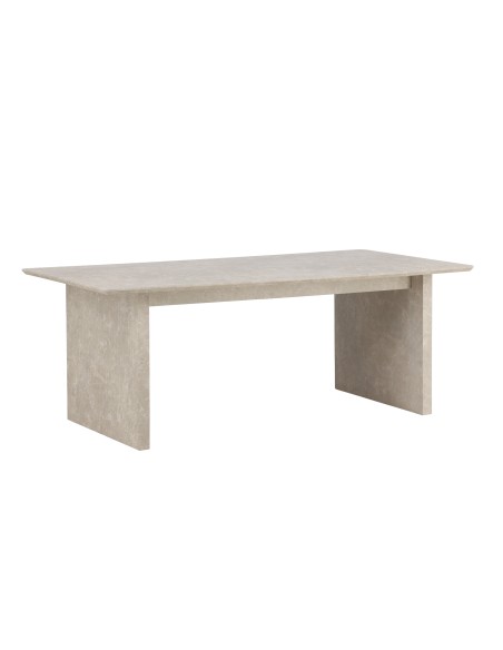 Matbord Vail, 200 × 100 cm, Beige