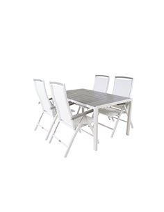 Matgrupp Break med Albany matstolar, 150 × 90 cm 2