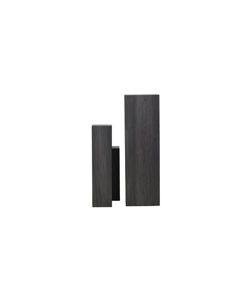 Sidobord Ramsvik, 140,223323 × 140,223323 cm, Svart
