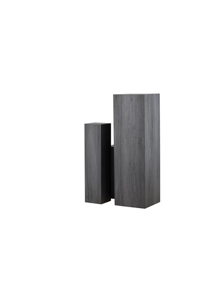 Sidobord Ramsvik, 140,223323 × 140,223323 cm, Svart