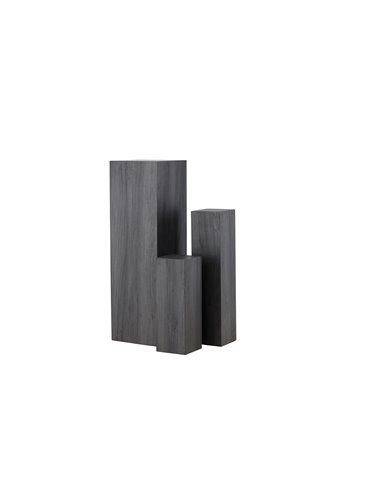 Sidobord Ramsvik, 140,223323 × 140,223323 cm, Svart