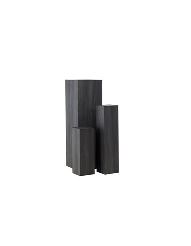 Sidobord Ramsvik, 140,223323 × 140,223323 cm, Svart