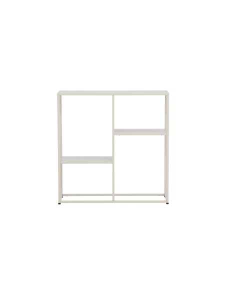 Sidobord Staal, Beige