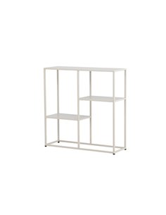 Sidobord Staal, Beige 2