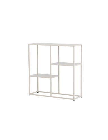 Sidobord Staal, Beige