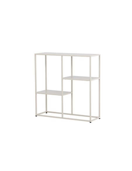 Sidobord Staal, Beige