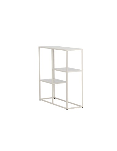 Sidobord Staal, Beige