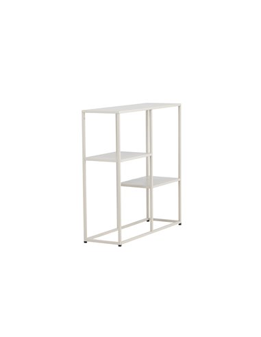 Sidobord Staal, Beige