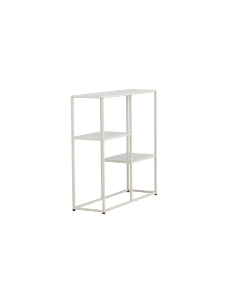 Sidobord Staal, Beige