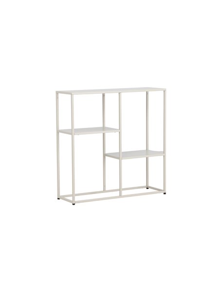 Sidobord Staal, Beige