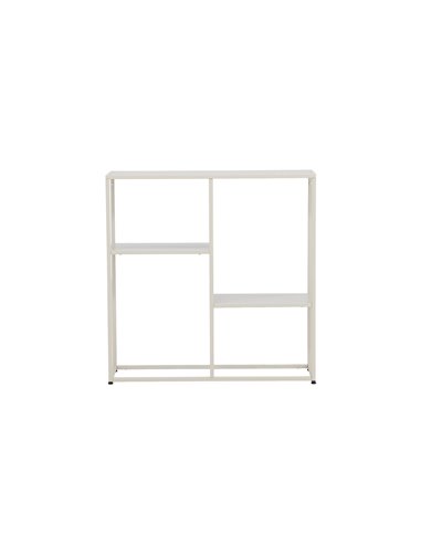 Sidobord Staal, Beige