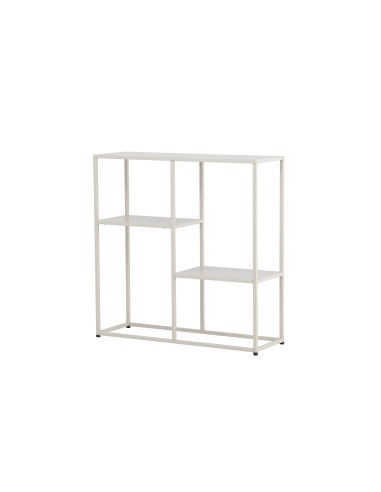 Sidobord Staal, Beige