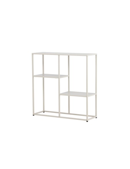 Sidobord Staal, Beige