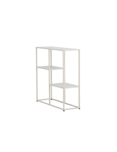 Sidobord Staal, Beige