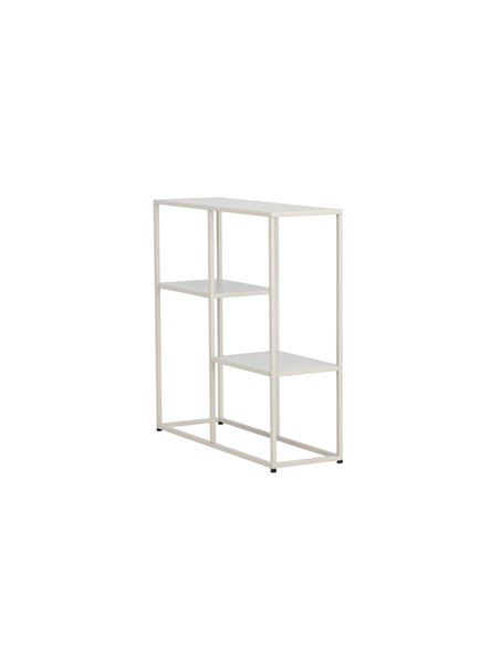 Sidobord Staal, Beige