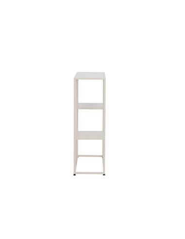 Sidobord Staal, Beige