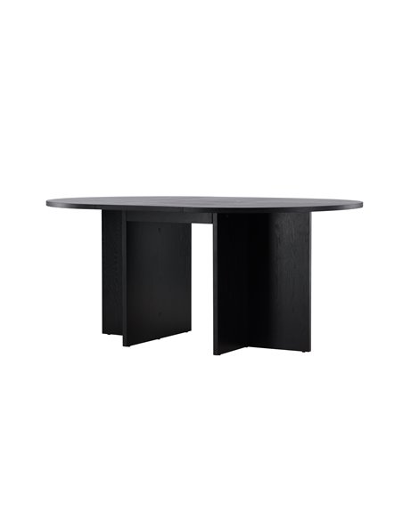 Matbord Strada, Ø120 cm, Svart