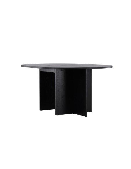 Matbord Strada, Ø120 cm, Svart