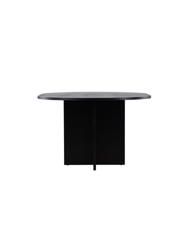 Matbord Strada, Ø120 cm, Svart