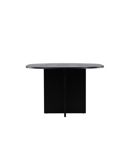 Matbord Strada, Ø120 cm, Svart