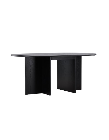Matbord Strada, Ø120 cm, Svart