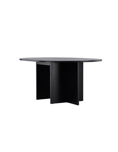 Matbord Strada, Ø120 cm, Svart