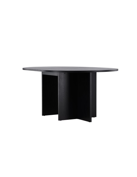 Matbord Strada, Ø120 cm, Svart