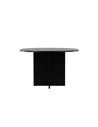 Matbord Strada, Ø120 cm, Svart