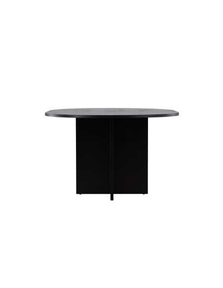 Matbord Strada, Ø120 cm, Svart