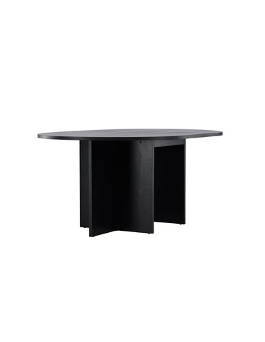 Matbord Strada, Ø120 cm, Svart